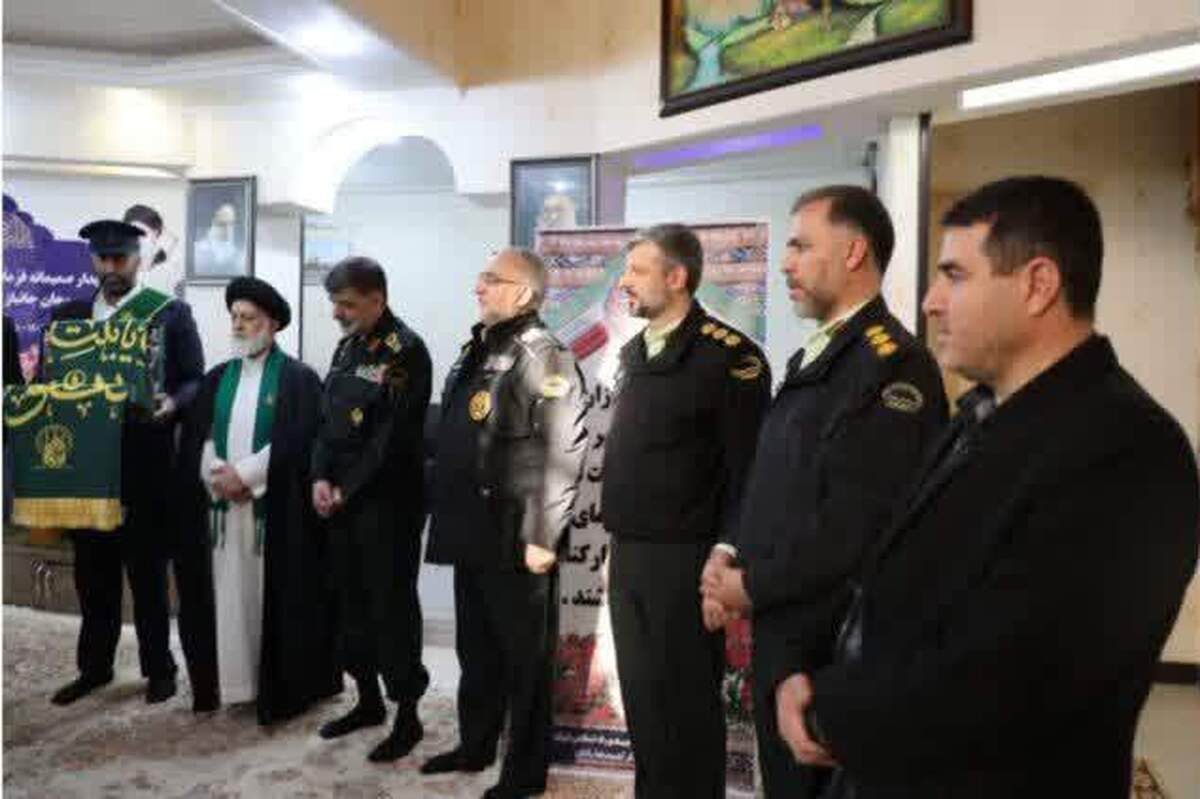 تقدیر از جانبازان سرافراز فراجا در اغتشاشات اخیر با حضور خادمان حرم بانوی کرامت