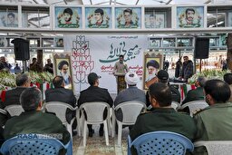 مراسم میهمانی لاله‌ها در گلزار شهدای علی بن جعفر (ع) قم