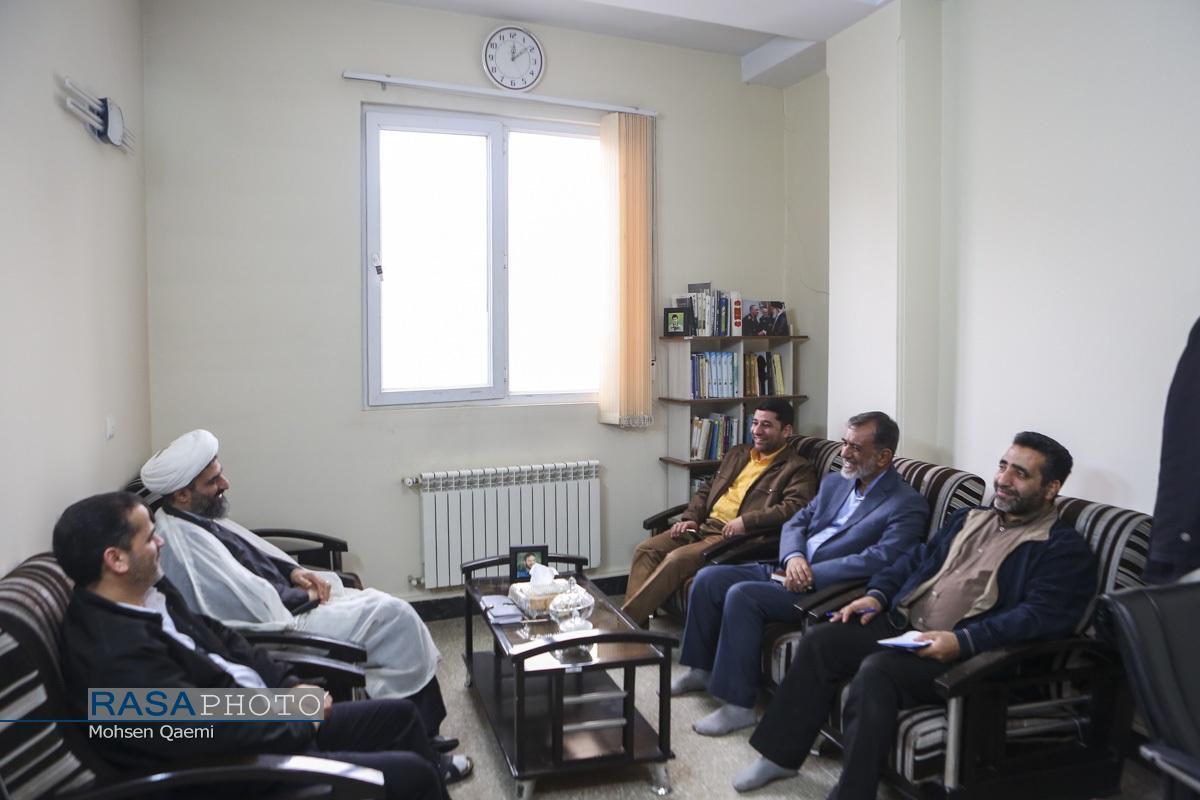 دیدار دست‌اندرکاران جشنواره ابوذر قم با مدیرعامل خبرگزاری رسا