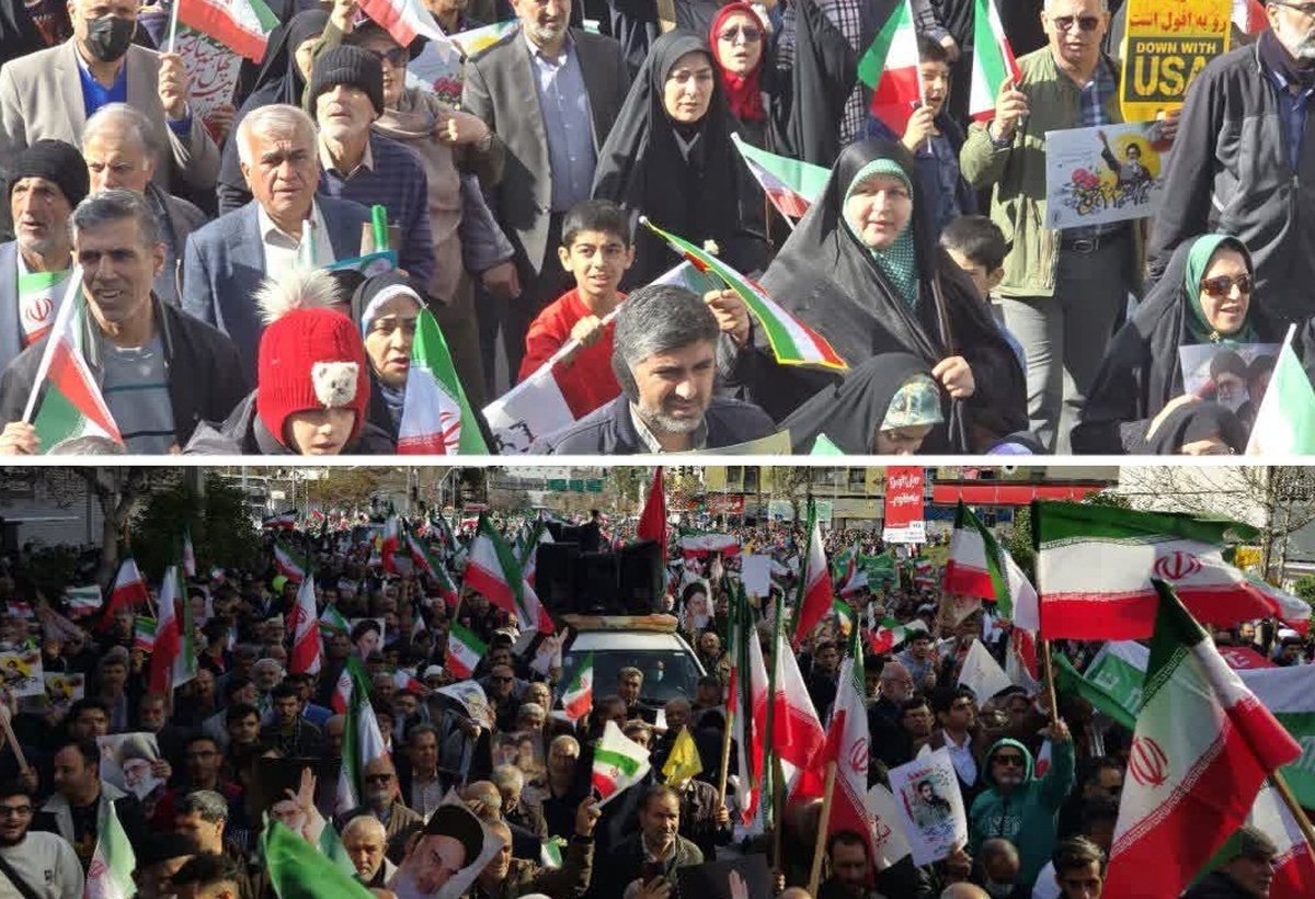 حماسه ای دیگر از مردم شیراز در سالروز پیروزی انقلاب اسلامی