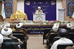 گردهمایی اساتید و فضلای حوزه علمیه خوزستان با حضور آیت الله محسن اراکی