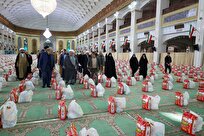 آغاز رزمایش اهدای ۱۰ هزار بسته معیشتی در تبریز با حضور امام جمعه تبریز