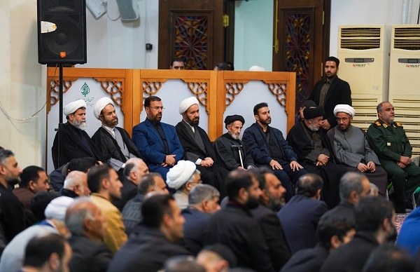 مراسم بزرگداشت شهادت رهبر انقلاب در حرم مطهر شاهچراغ
