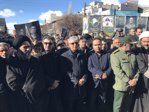طنین فریاد «مرگ بر امریکا» در خلخال+ تصاویر