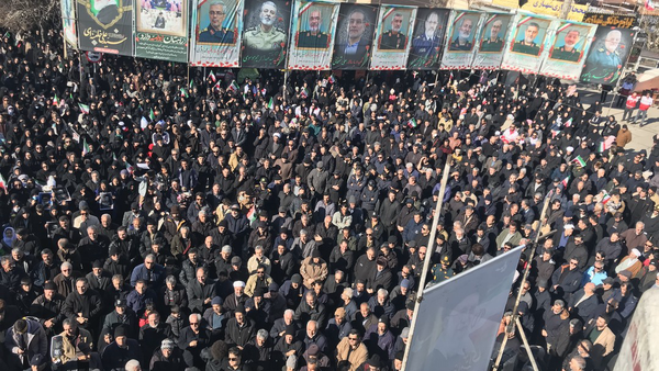 طنین فریاد «مرگ بر امریکا» در خلخال+ تصاویر