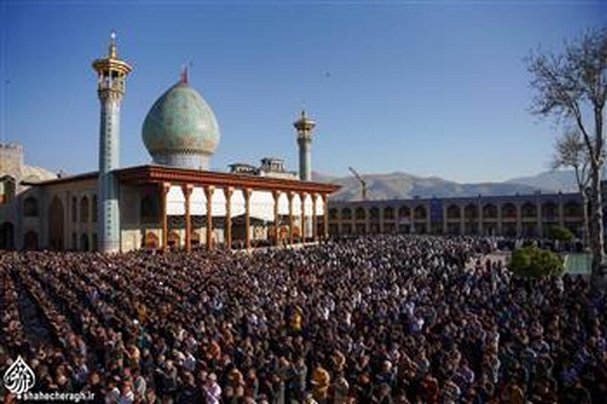 اقامه نماز عید سعید فطر در حرم مطهر شاهچراغ/اعلام مسیرهای ورودی