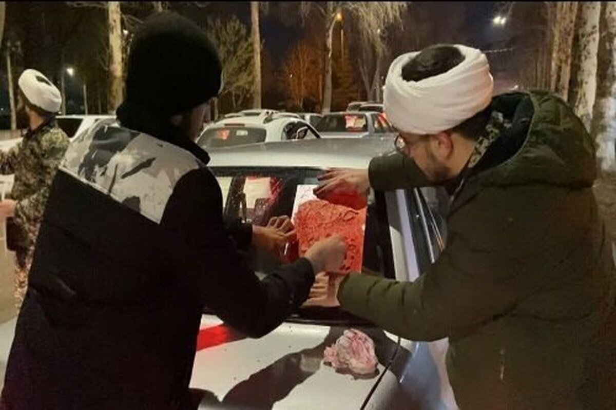 حضور پرشور روحانیت کرمانشاه در میدان