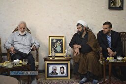 دیدار مدیرعامل رسا با خانواده روحانی شهید حجت‌الاسلام سید عبدالصمد امام‌پناه در تبریز