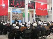 مراسم سوگواری شهادت امام باقر در حسینیه دفتر مرحوم آیت الله فاضل لنکرانی برگزار شد