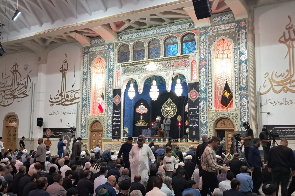 مراسم بزرگداشت سالگرد ارتحال امام خمینی در حرم حضرت معصومه برگزار شد