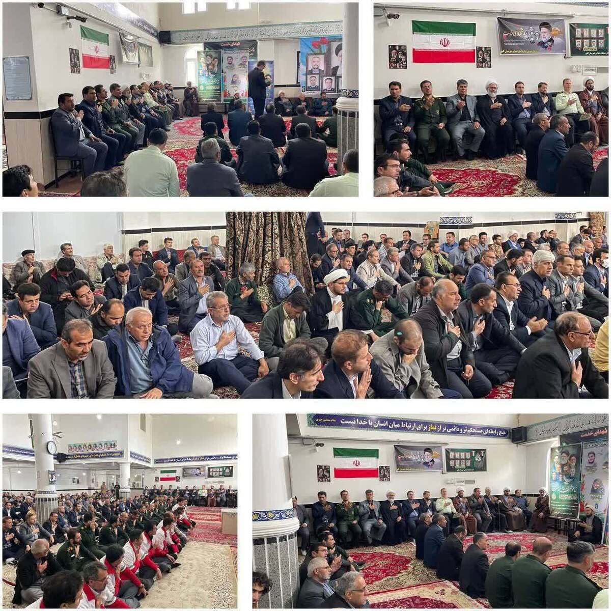 مراسم باشکوه سالگرد شهدای خدمت در کلیبر برگزار شد+ تصاویر