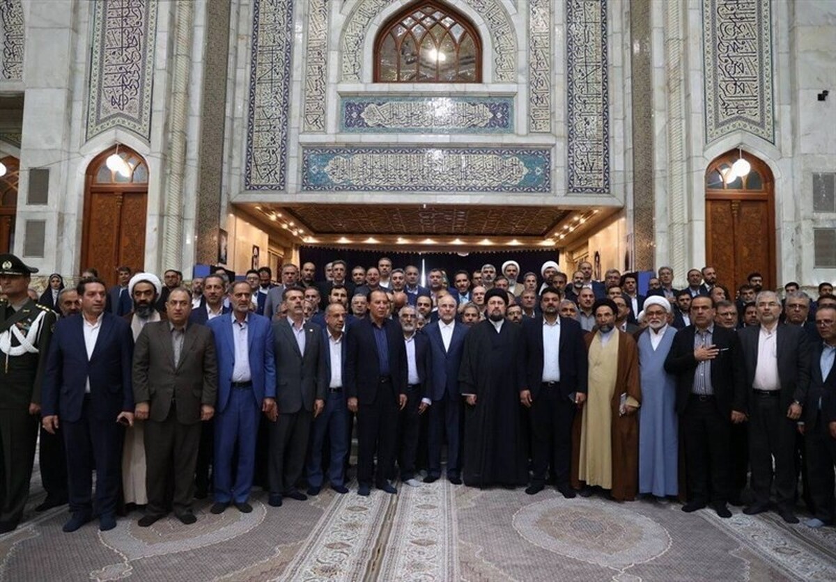 تجدید میثاق نمایندگان مجلس شورای اسلامی با آرمانهای امام خمینی