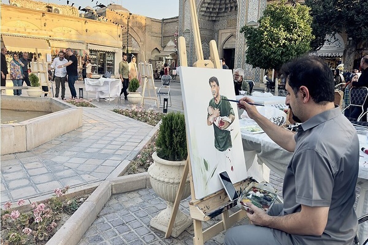 گردهمایی هنری «بوم حماسه» در پاسداشت عزت و اقتدار ملی+تصویر