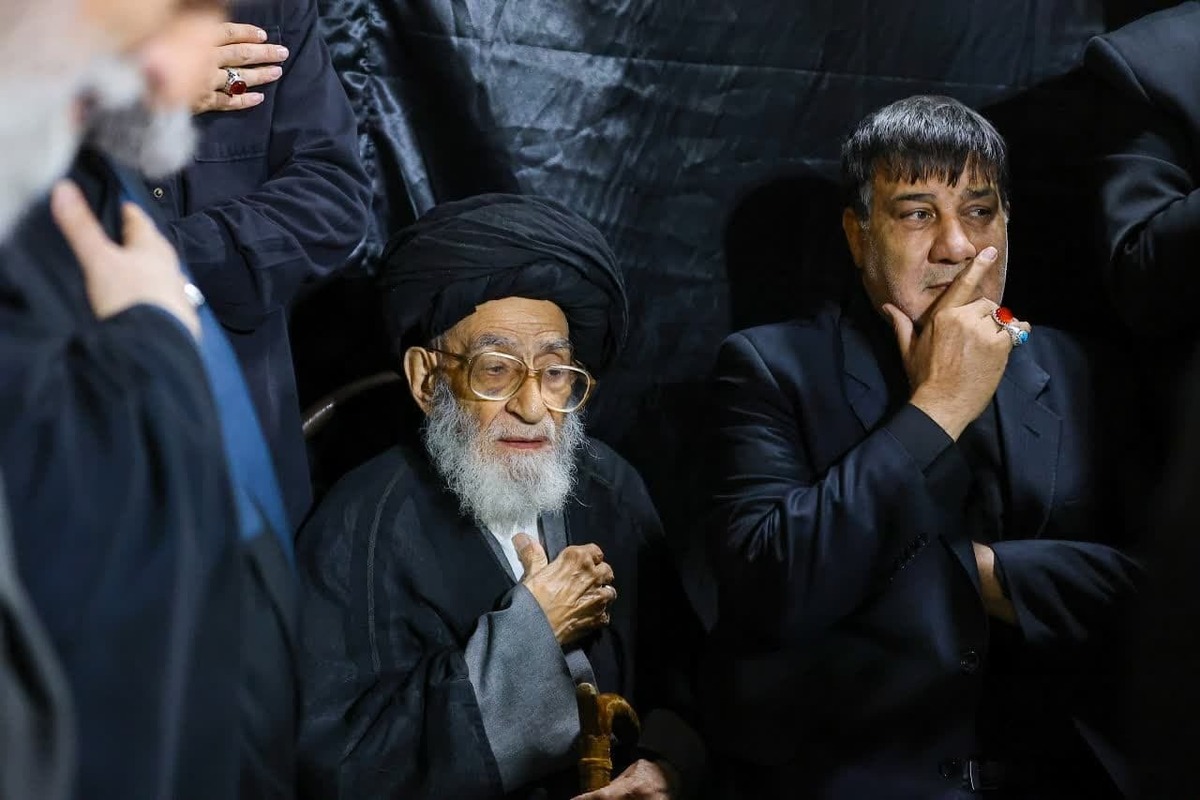 حضور نماینده ولی فقیه در آذربایجان شرقی در بیت آیت‌ الله سید محمدتقی آل‌هاشم+ عکس