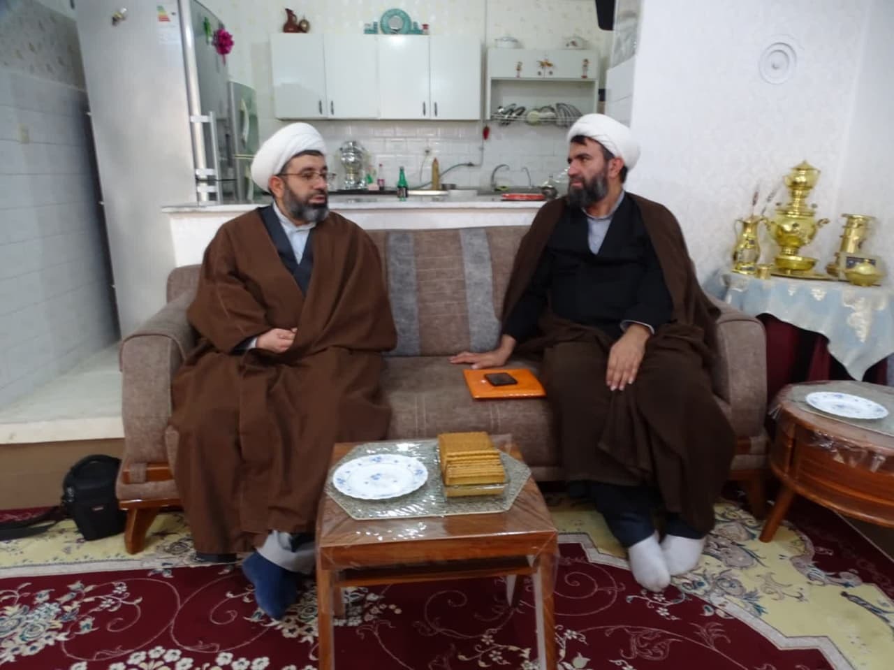 تکریم معمرین و مبلغین شهر کلوانق از سوی مرکز خدمات حوزه‌های علمیه آذربایجان شرقی+ عکس