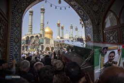 تشییع ۲ شهید سپاه در حمله رژیم صهیونیستی