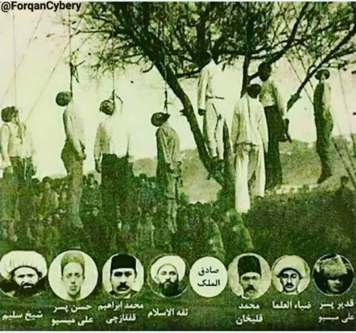 اعدام آزادی‌خواهان در روز عاشورا و سکوت عزاداران