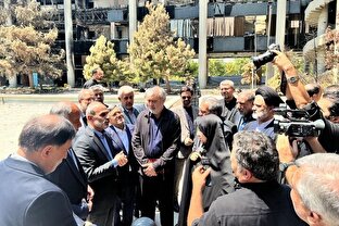 بازدید اعضای کمیسیون امنیت ملی مجلس از ساختمان شیشه‌ای صداوسیما