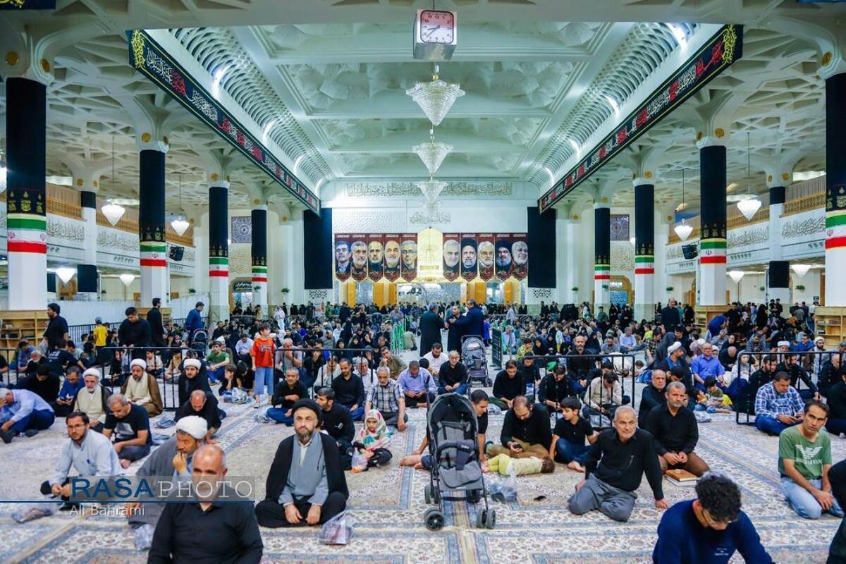 مراسم گرامیداشت شهدای اقتدار و چهلم شهدای روحانیت در قم برگزار شد