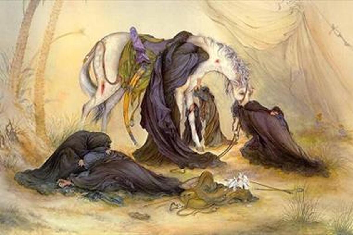 نگارگر بی‌بدیل هنر آئینی و روایتگر شور عاشورایی