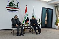 بررسی تسهیل تردد زوار اربعین در ملاقات سرکنسول ایران با استاندار نجف