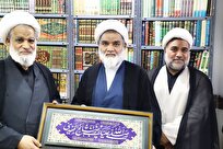 دیدار فرمانده تیپ امام صادق با آیت‌الله کعبی