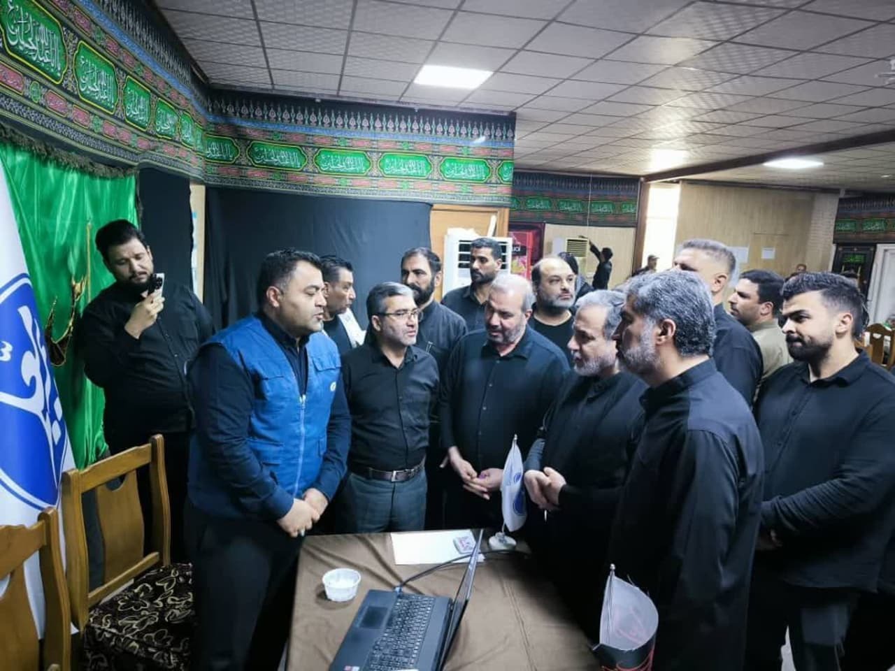 بازدید میدانی سید عباس عراقچی از مراکز خدمت‌رسانی به زائران ایرانی در نجف