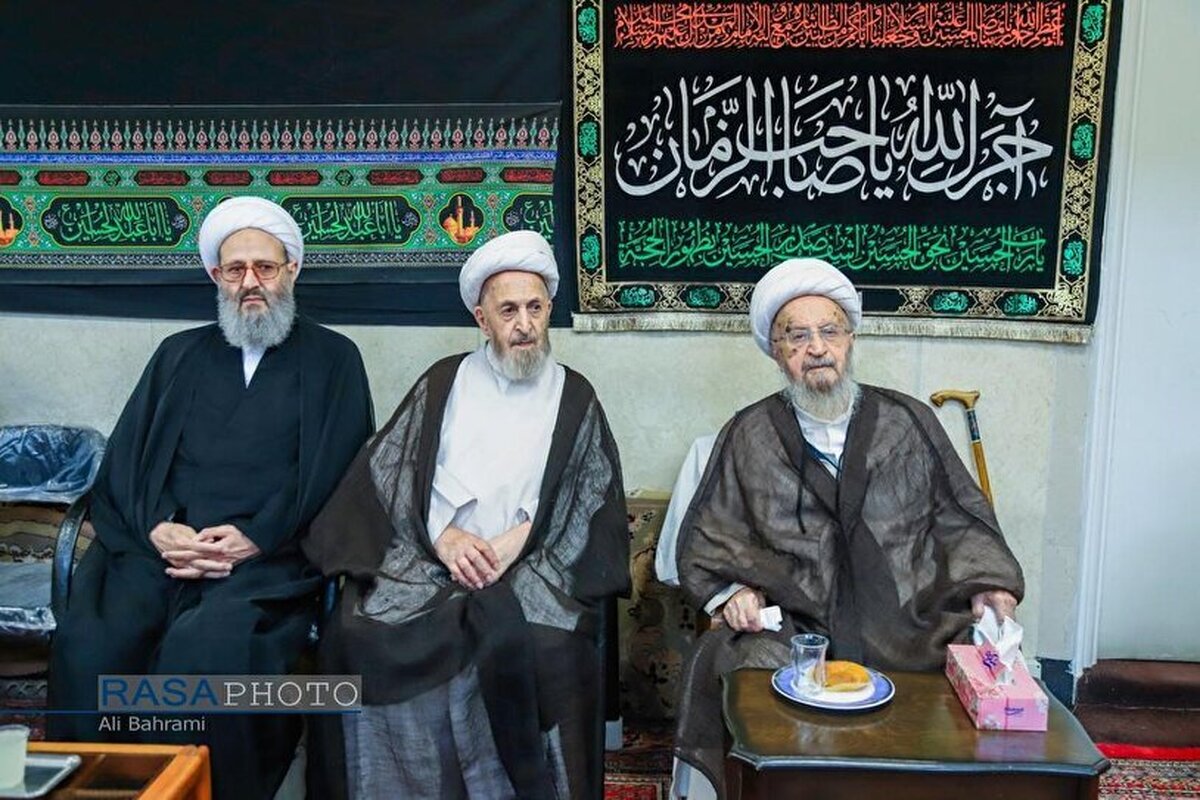 برگزاری مراسم عزاداری شهادت رسول اکرم و امام حسن مجتبی در بیوت مراجع تقلید