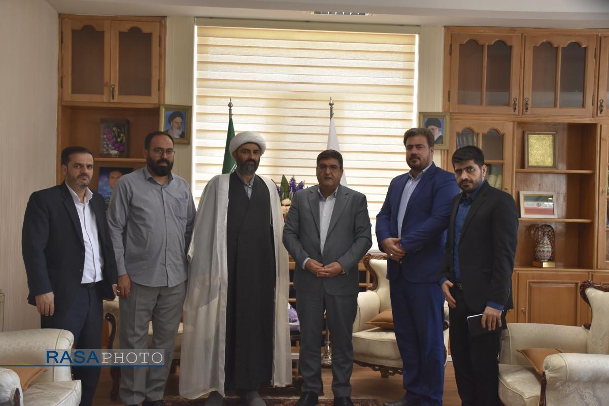 گزارشی از دیدار مدیر عامل خبرگزاری رسا با استاندار چهارمحال بختیاری