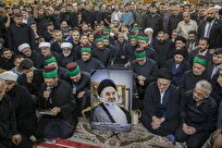 تشییع پیکر حجت‌الاسلام والمسلمین بحرالعلوم در نجف اشرف