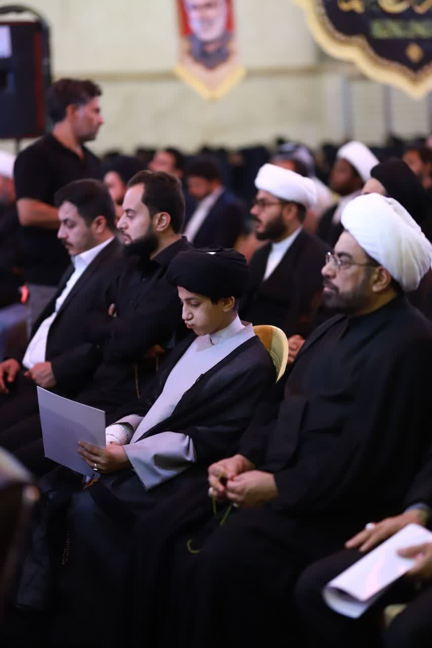 برگزاری مراسم سالگرد شهادت سید حسن نصرالله در نجف + تصاویر