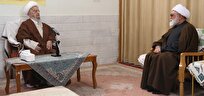 دیدار تولیت آستان قدس رضوی با آیت الله مکارم شیرازی
