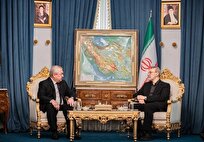 دیدار نماینده پوتین با علی لاریجانی