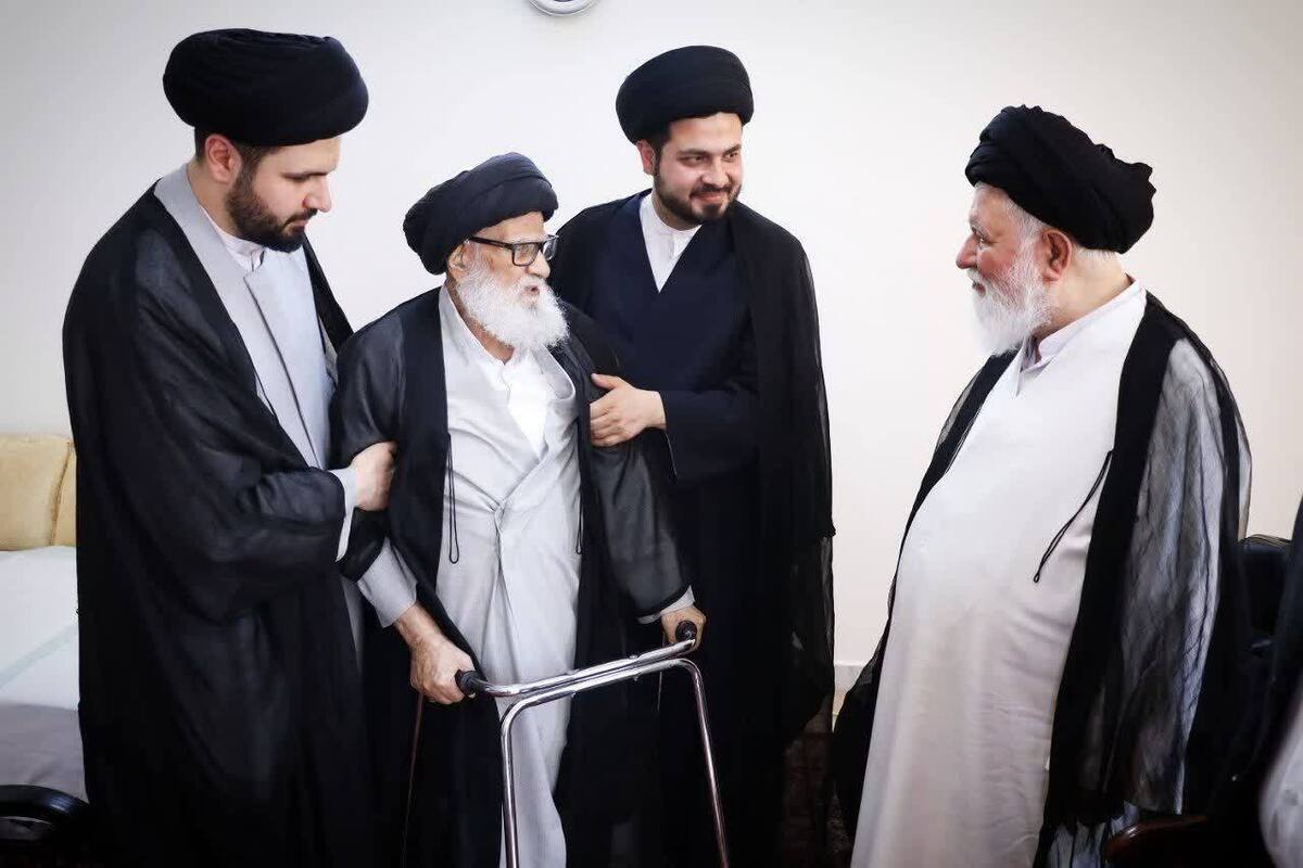 دیدار آیت الله علم الهدی و آیت الله مرتضوی