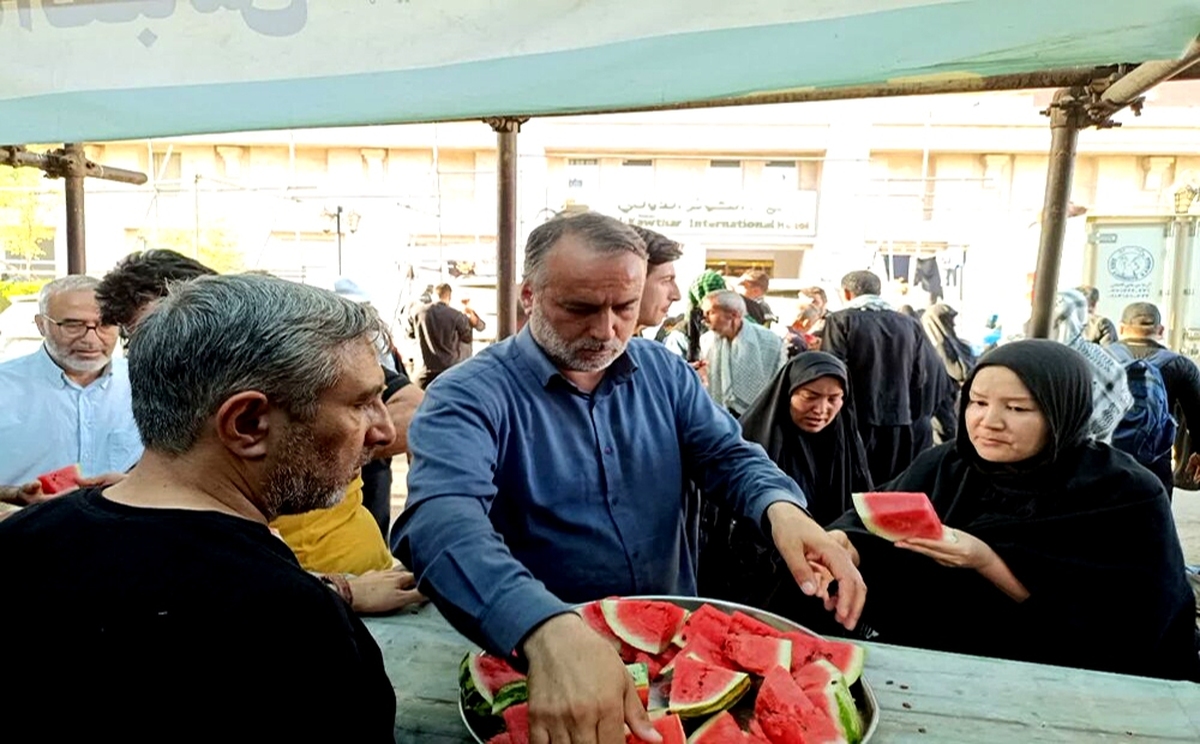 مواکب اربعینی شهرستان کاشان آماده مراسم قالیشویان شدند