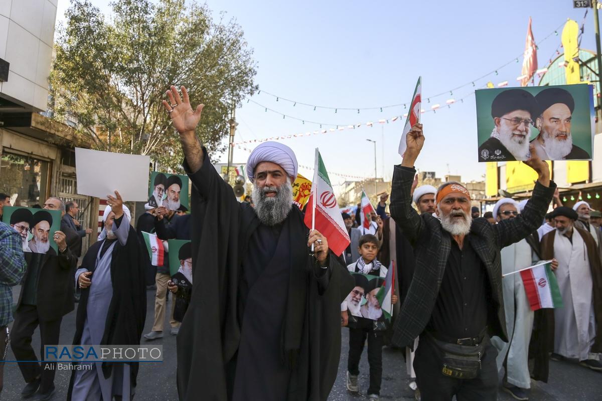 امت حزبالله قم در روز 13 آبان حماسه آفرید امت حزبالله قم در روز 13 آبان حماسه آفرید