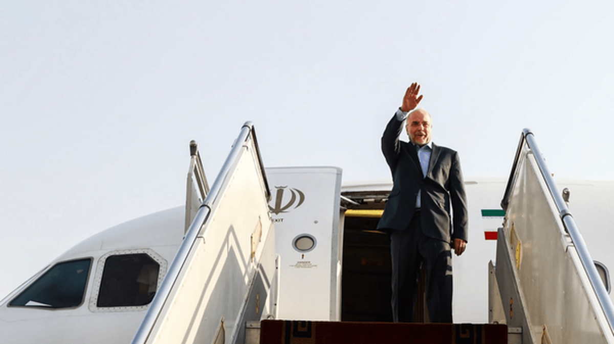 قالیباف تهران را به مقصد اسلام‌آباد ترک کرد