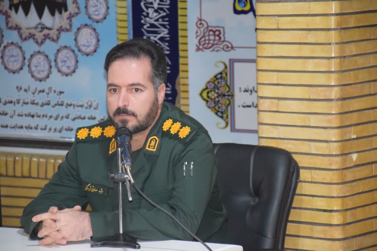 دیدار نماینده مردم مرند و جلفا با فرمانده و کارکنان سپاه مرند+ تصاویر