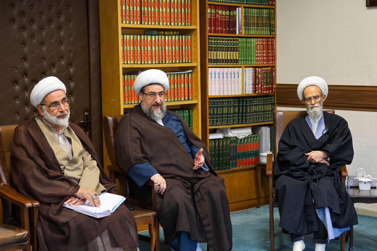 برگزاری جلسه شورای عالی مدیریت حوزه علمیه آذربایجان شرقی+ تصاویر