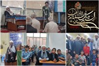 جهاد تبیین در مدارس گرمسار با حضور روحانیون جانباز گروه جهادی «علمداران سروقامت تعالی»