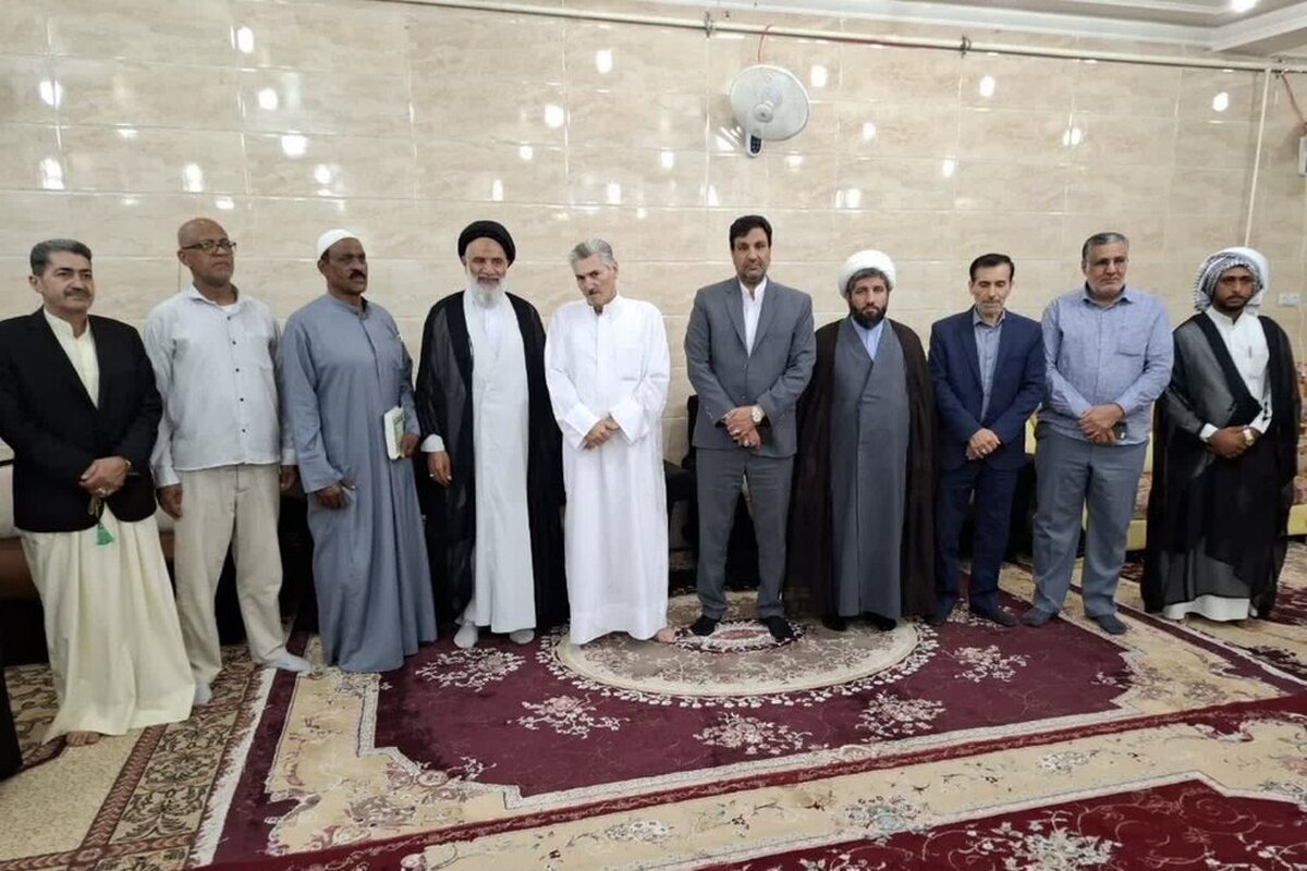 نماینده ولیفقیه در خوزستان با خانواده شهیدان «آلعباد و باوی» دیدار کرد