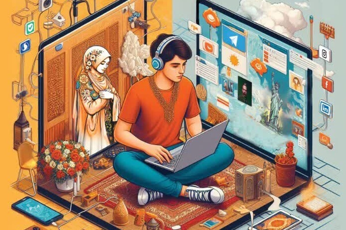 انتشار کتاب «چالش‌های هویت‌یابی نوجوان دوفضایی واقعی» + لینک