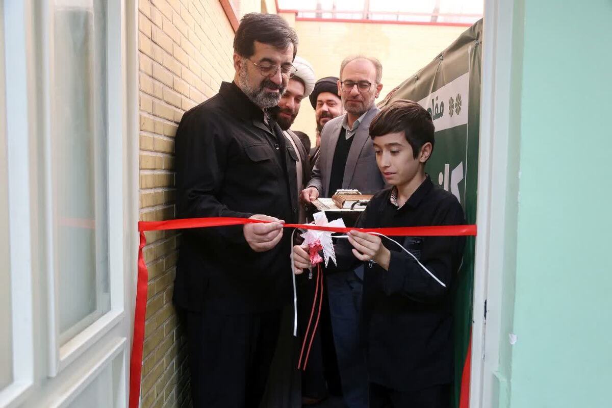 افتتاح کتابخانه و خانه دیجیتال کانون فرهنگی هنری مسجد امام سجاد