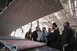 بازدید جمعی از اعضای خبرگزاری رسا و فضلاء استان مازندران از فعالیت‌های آستان قدس رضوی