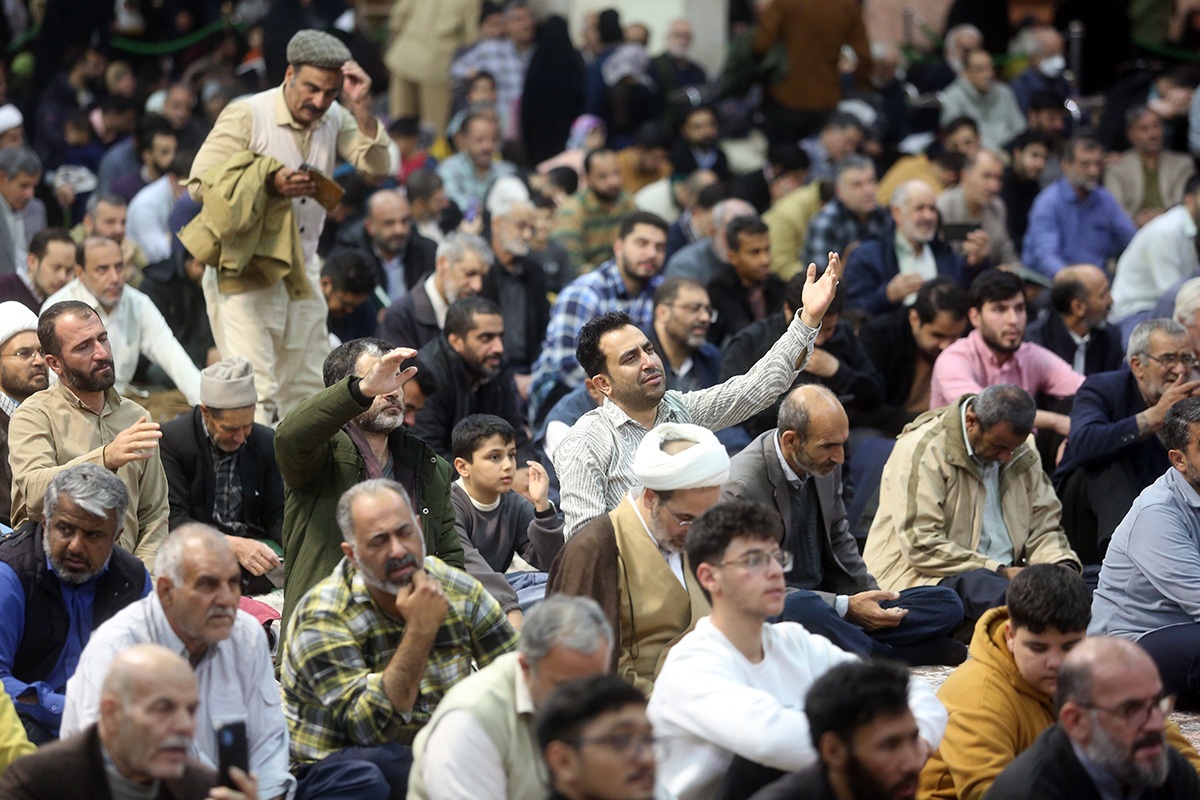 حرم حضرت معصومه در شام میلاد حضرت زهرا غرق در شور و معنویت