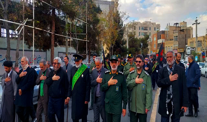 برگزاری مراسم چاوش عزای علی ابن باقر + گزارش تصویری