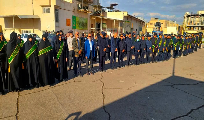 برگزاری مراسم چاوش عزای علی ابن باقر + گزارش تصویری