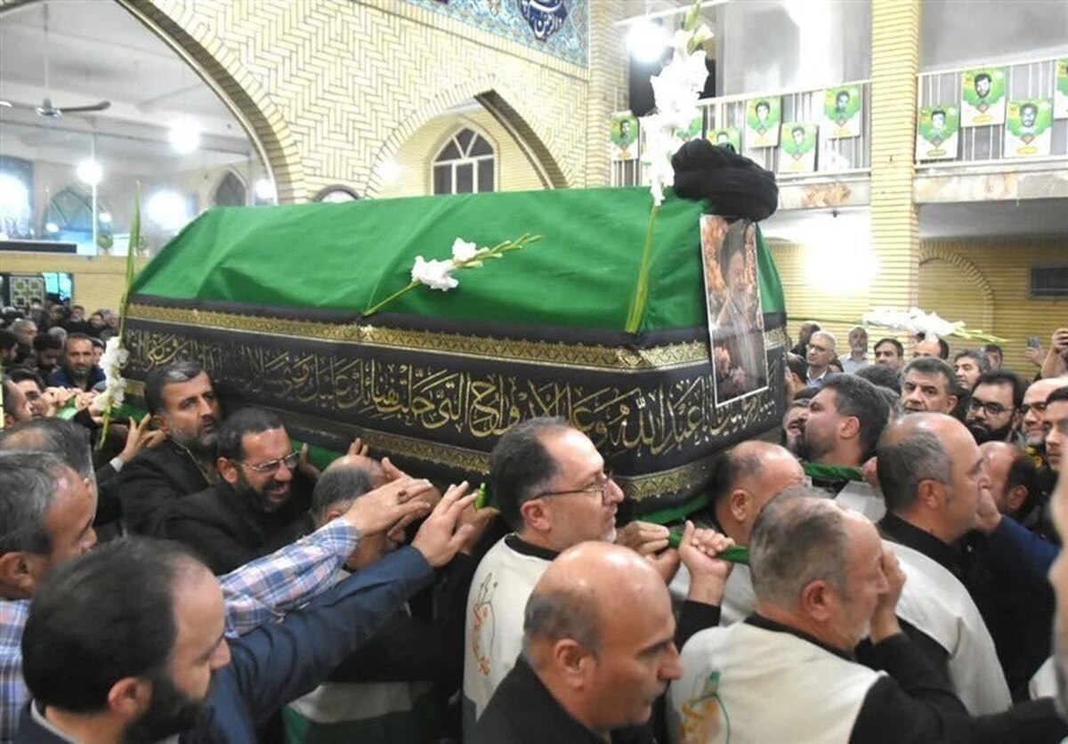 وداع باشکوه مردم سمنان با آیت‌الله شاهچراغی