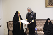 اعطای درجه سپهبدی شهید محمد باقری به خانواده ایشان