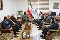 دیدار رئیس مرکز خدمات حوزه با نماینده مردم قم در مجلس شورای اسلامی